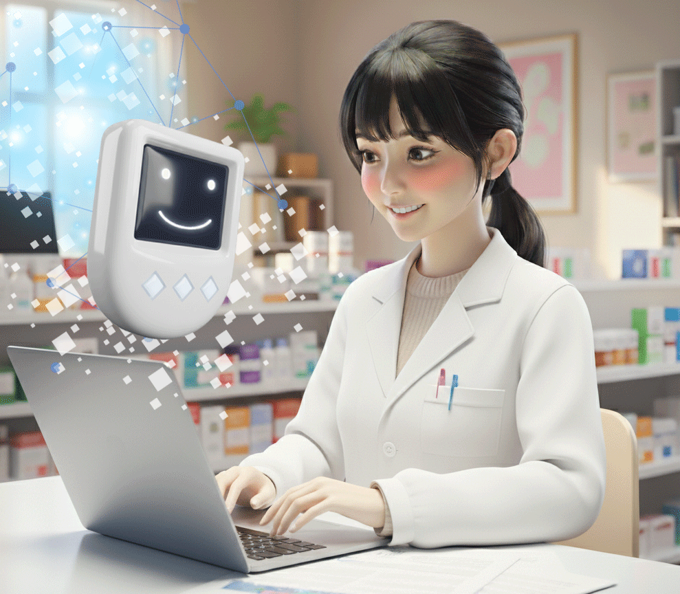 AIチャットボットCAIWA Service ViiiのUIイメージ